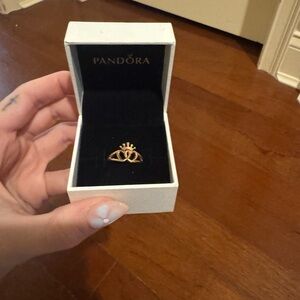 Pandora Gold Tiara Ring